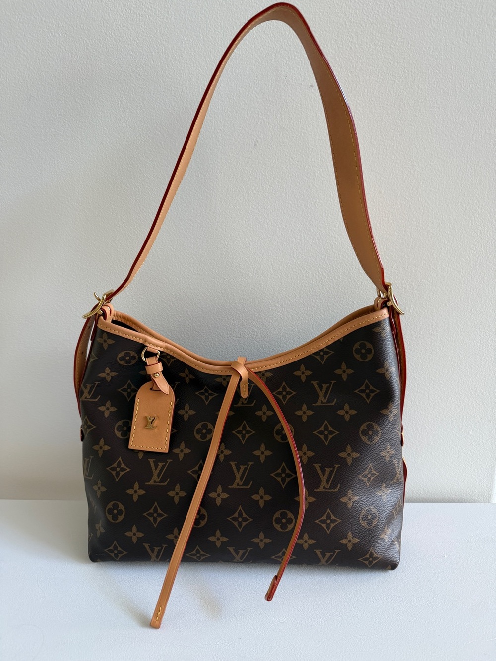 Louis Vuitton CarryAll PM Monogram Canvas Bag Handbag